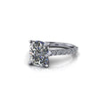 14 kt white gold Engagement Ring Bel Viaggio Designs, LLC