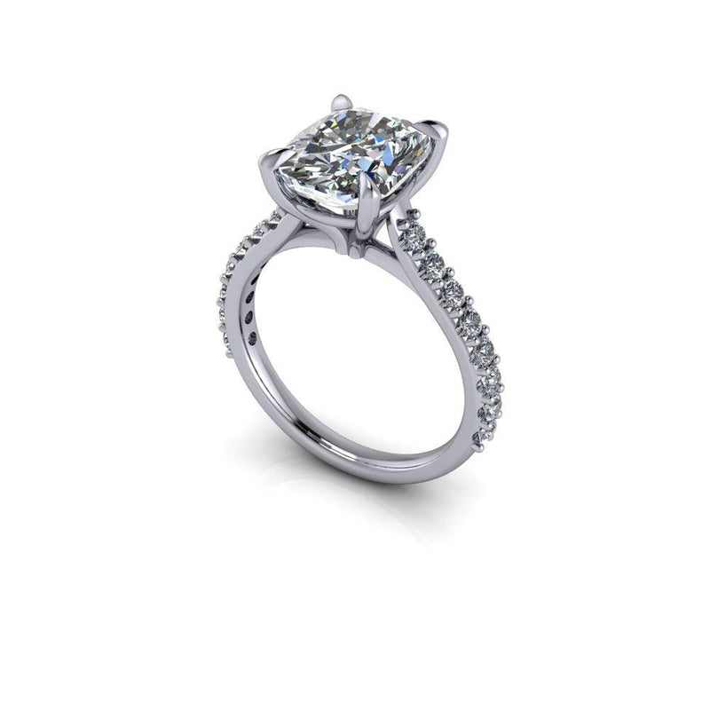 925 Silver Engagement Ring Bel Viaggio Designs, LLC