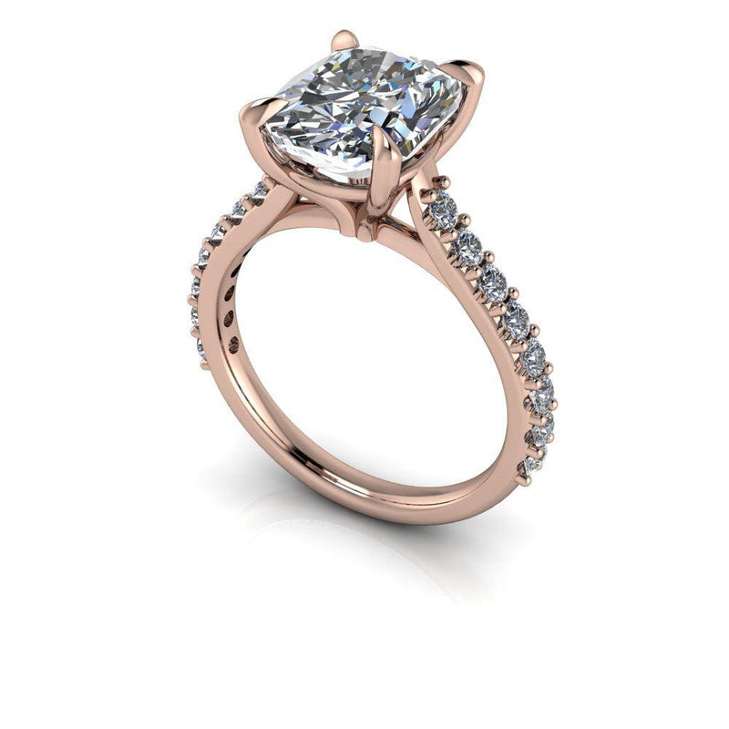 10kt rose gold Engagement Ring Bel Viaggio Designs, LLC