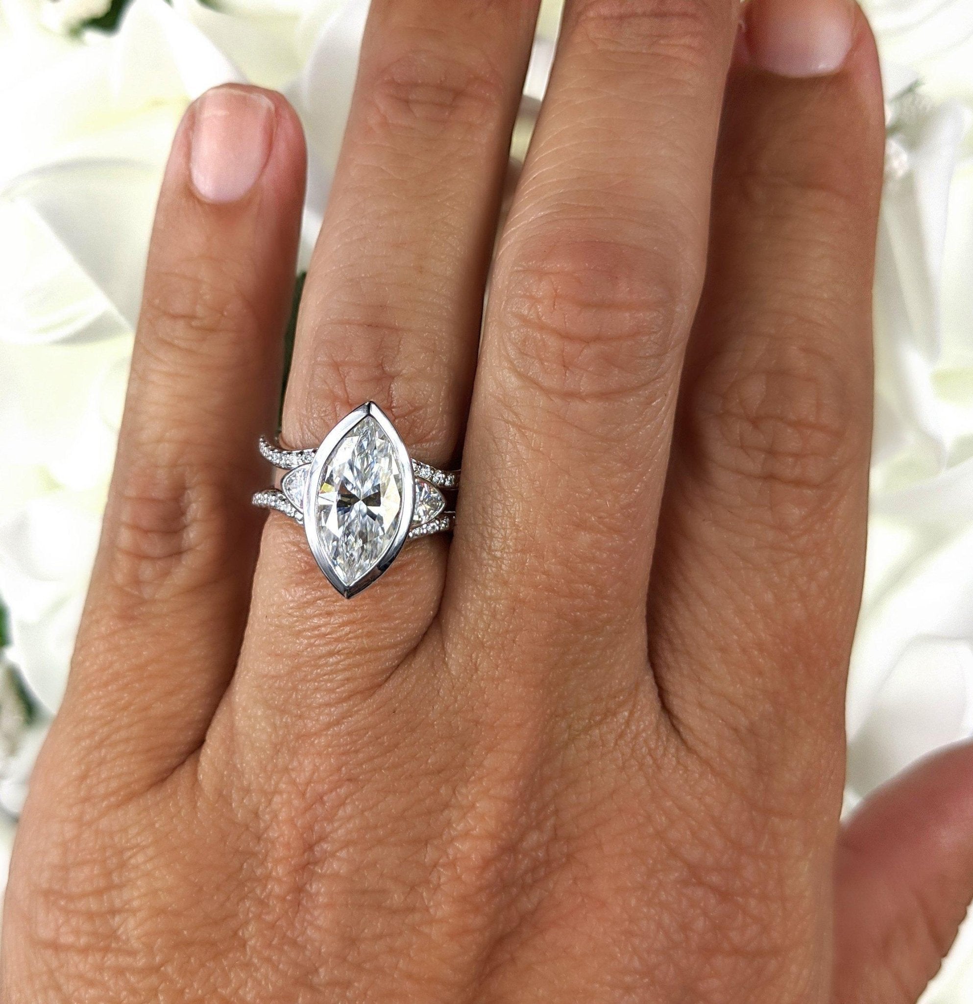 925 Silver Engagement Ring Bel Viaggio Designs, LLC