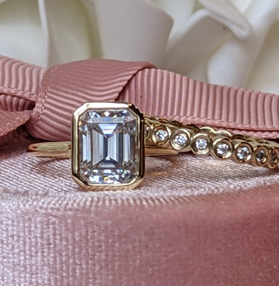 925 Silver Engagement Ring Bel Viaggio Designs, LLC