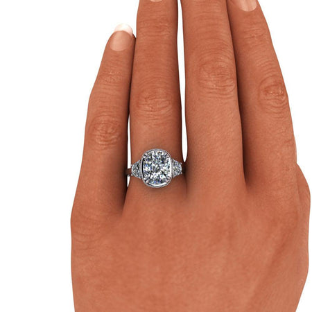 925 Silver Engagement Ring Bel Viaggio Designs, LLC