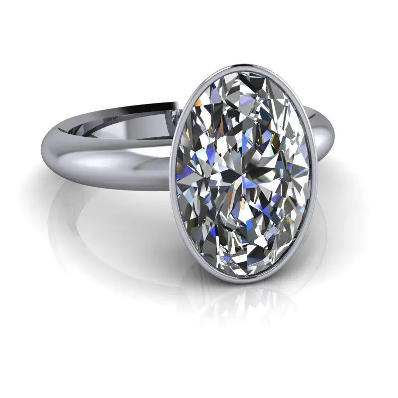 925 Silver Engagement Ring Bel Viaggio Designs, LLC