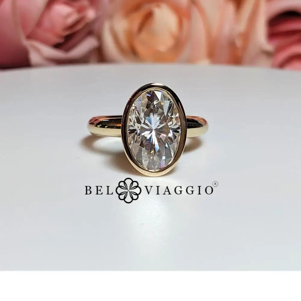 925 Silver Engagement Ring Bel Viaggio Designs, LLC