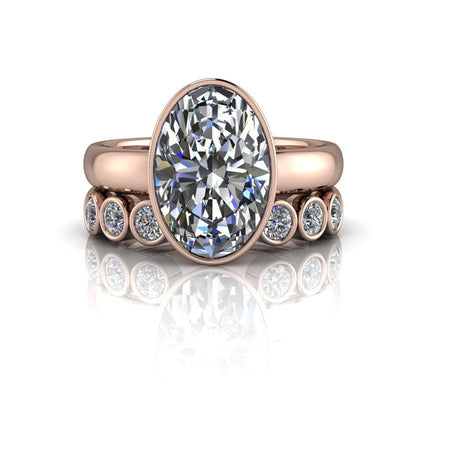 14 kt rose gold Engagement Ring Bel Viaggio Designs, LLC