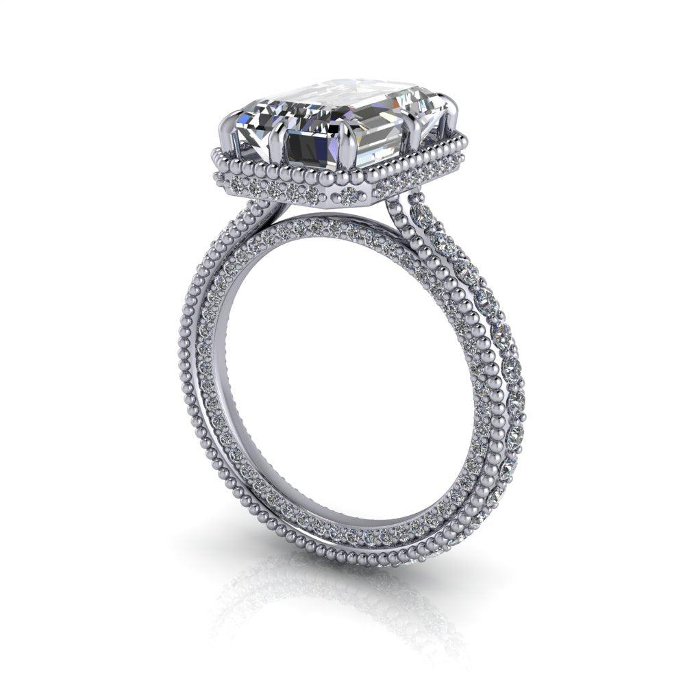 925 Silver Engagement Ring Bel Viaggio Designs, LLC