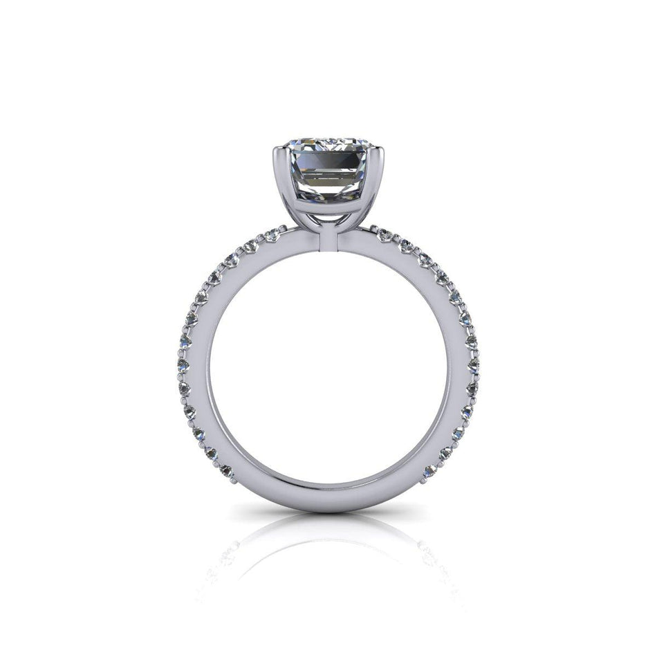 925 Silver Engagement Ring Bel Viaggio Designs, LLC