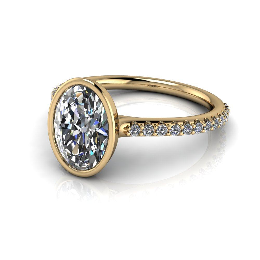 925 Silver Engagement Ring Bel Viaggio Designs, LLC