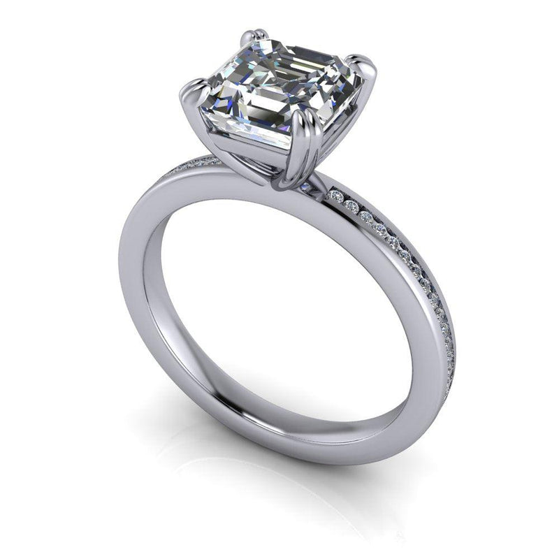 925 Silver Engagement Ring Bel Viaggio Designs, LLC