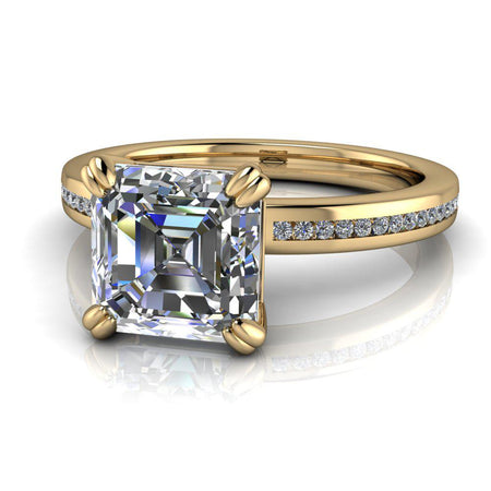 10kt yellow gold Engagement Ring Bel Viaggio Designs, LLC