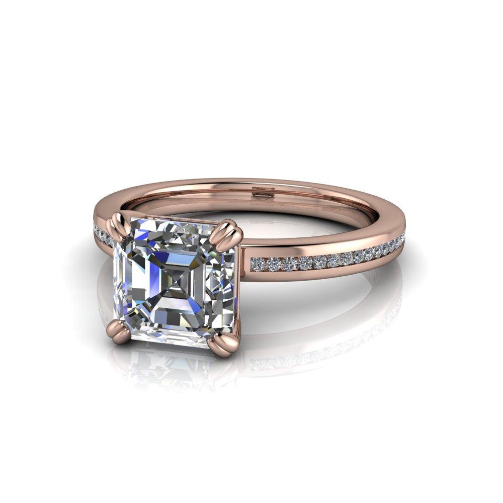 14kt rose gold Engagement Ring Bel Viaggio Designs, LLC