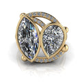 10kt yellow gold Engagement Ring Bel Viaggio Designs, LLC