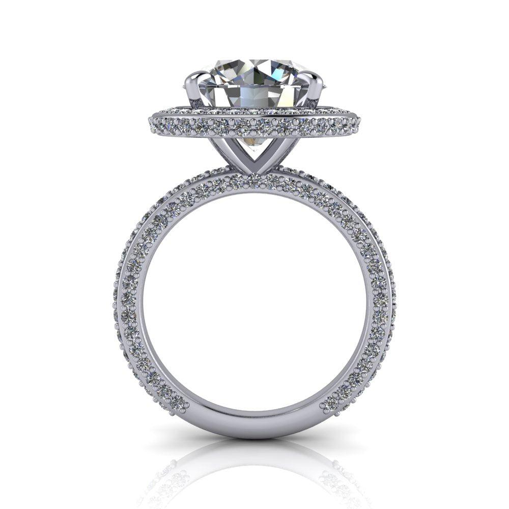 925 Silver Engagement Ring Bel Viaggio Designs, LLC