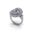 925 Silver Engagement Ring Bel Viaggio Designs, LLC