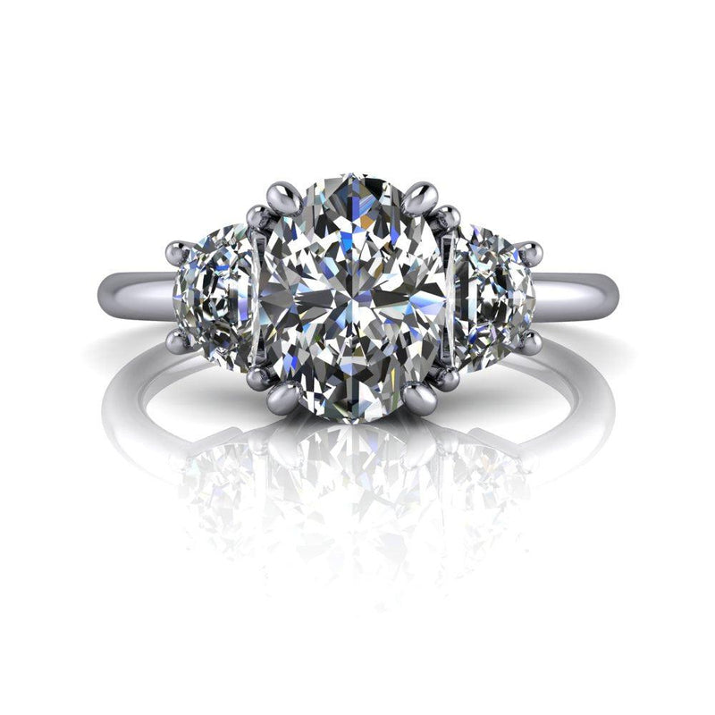 10kt white gold Engagement Ring Bel Viaggio Designs, LLC