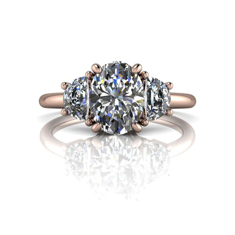 10kt rose gold Engagement Ring Bel Viaggio Designs, LLC