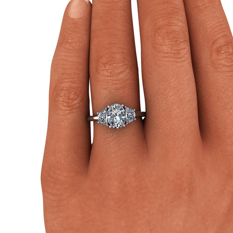 925 Silver Engagement Ring Bel Viaggio Designs, LLC