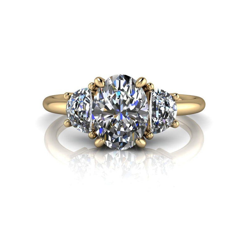 10kt yellow gold Engagement Ring Bel Viaggio Designs, LLC