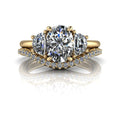 10kt yellow gold Engagement Ring Bel Viaggio Designs, LLC