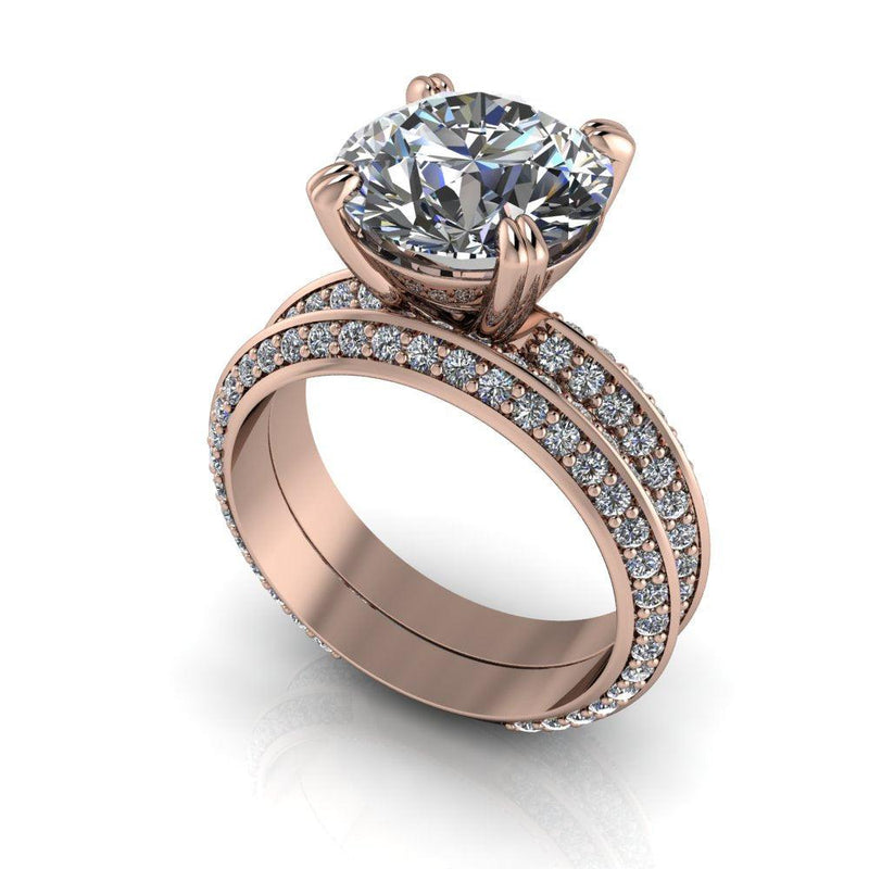 10kt yellow gold Engagement Ring Bel Viaggio Designs, LLC