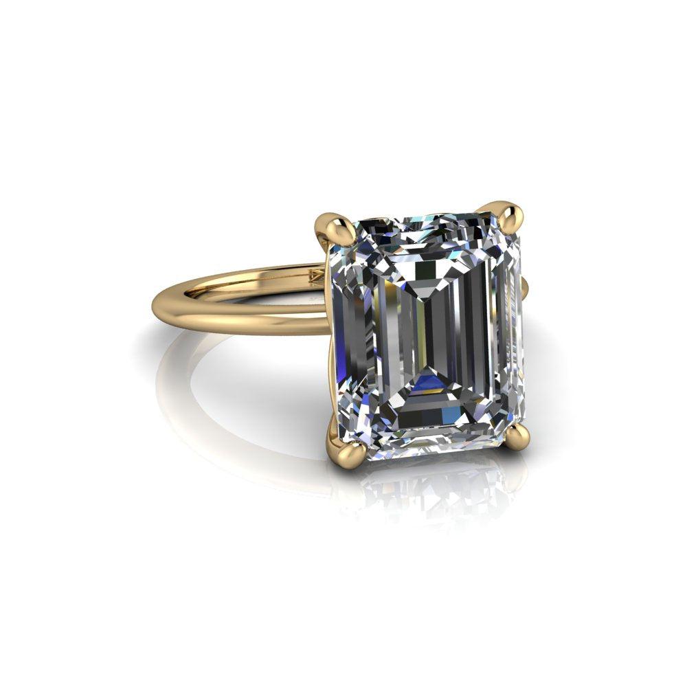 10kt yellow gold Engagement Ring Bel Viaggio Designs, LLC