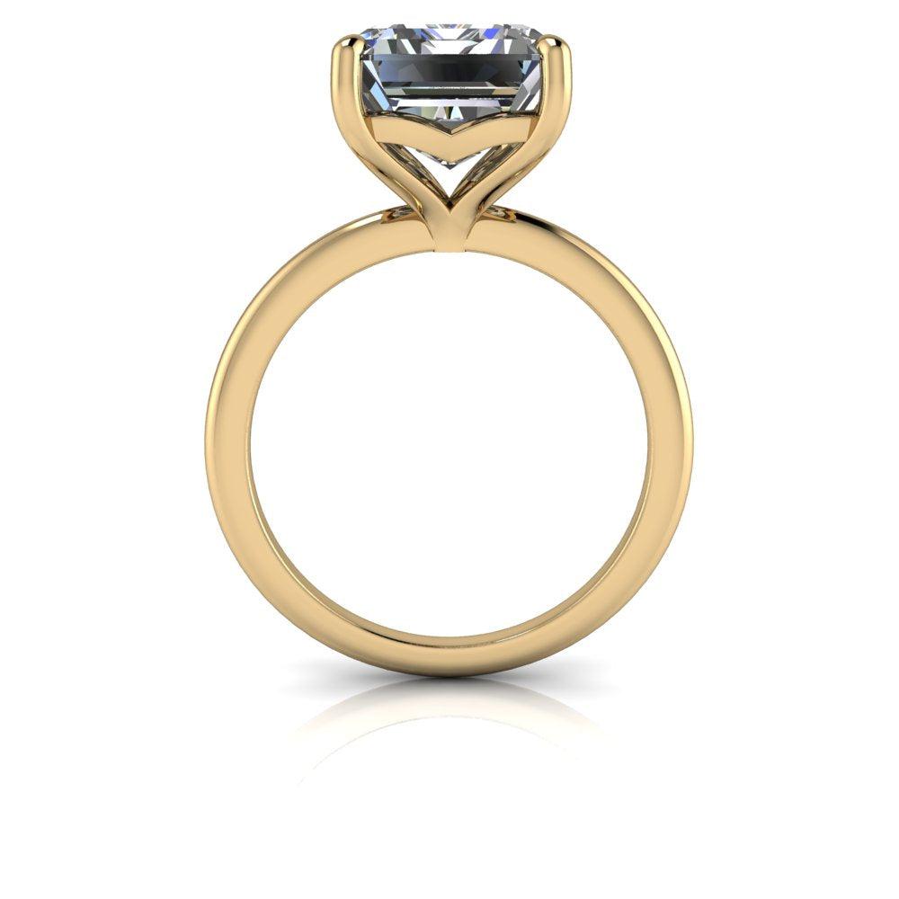 10kt yellow gold Engagement Ring Bel Viaggio Designs, LLC