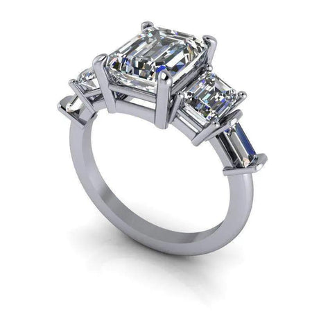 925 Silver Engagement Ring Bel Viaggio Designs, LLC