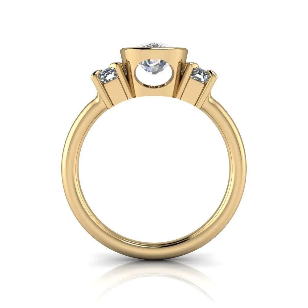 925 Silver Engagement Ring Bel Viaggio Designs, LLC