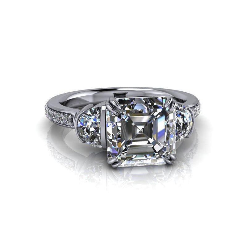 925 Silver Engagement Ring Bel Viaggio Designs, LLC