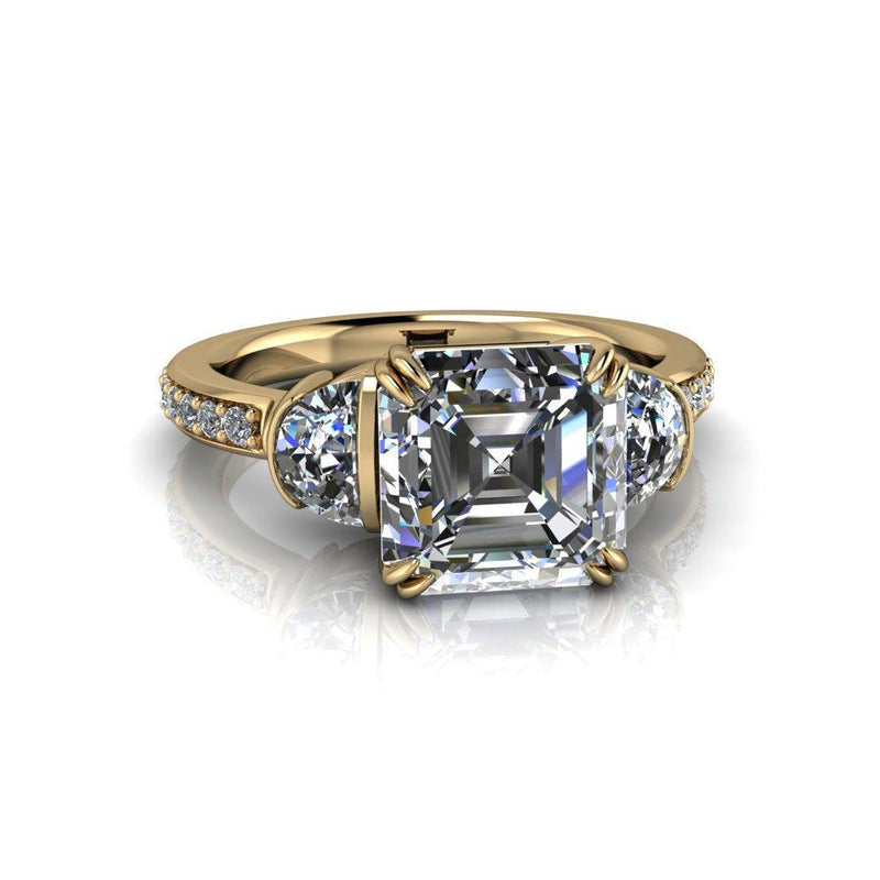 10kt yellow gold Engagement Ring Bel Viaggio Designs, LLC