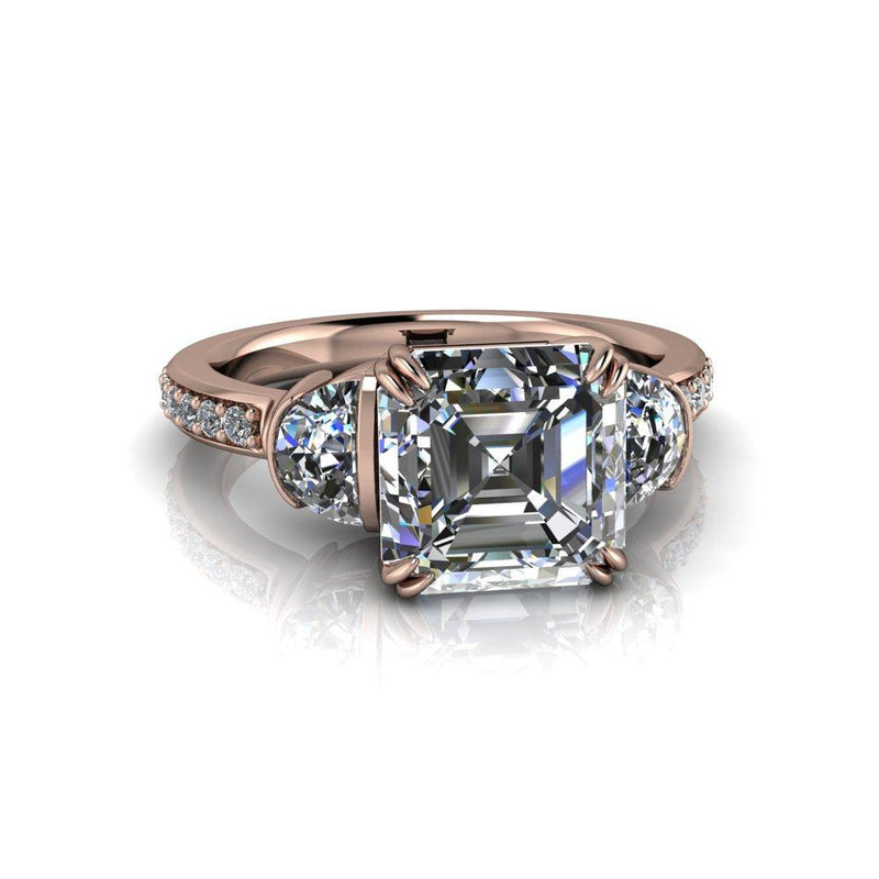 14kt rose gold Engagement Ring Bel Viaggio Designs, LLC