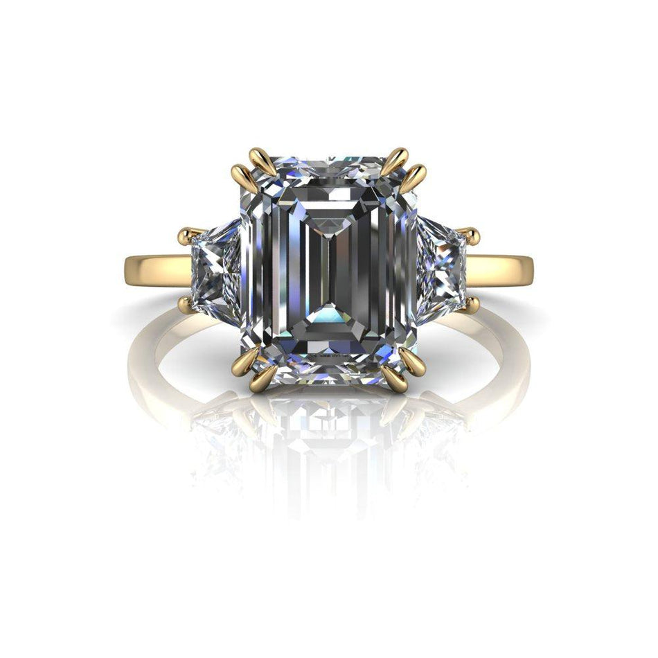 10kt yellow gold Engagement Ring Bel Viaggio Designs, LLC