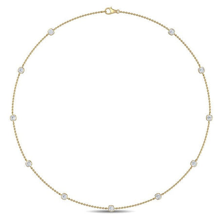 10kt yellow gold necklace Bel Viaggio Designs, LLC