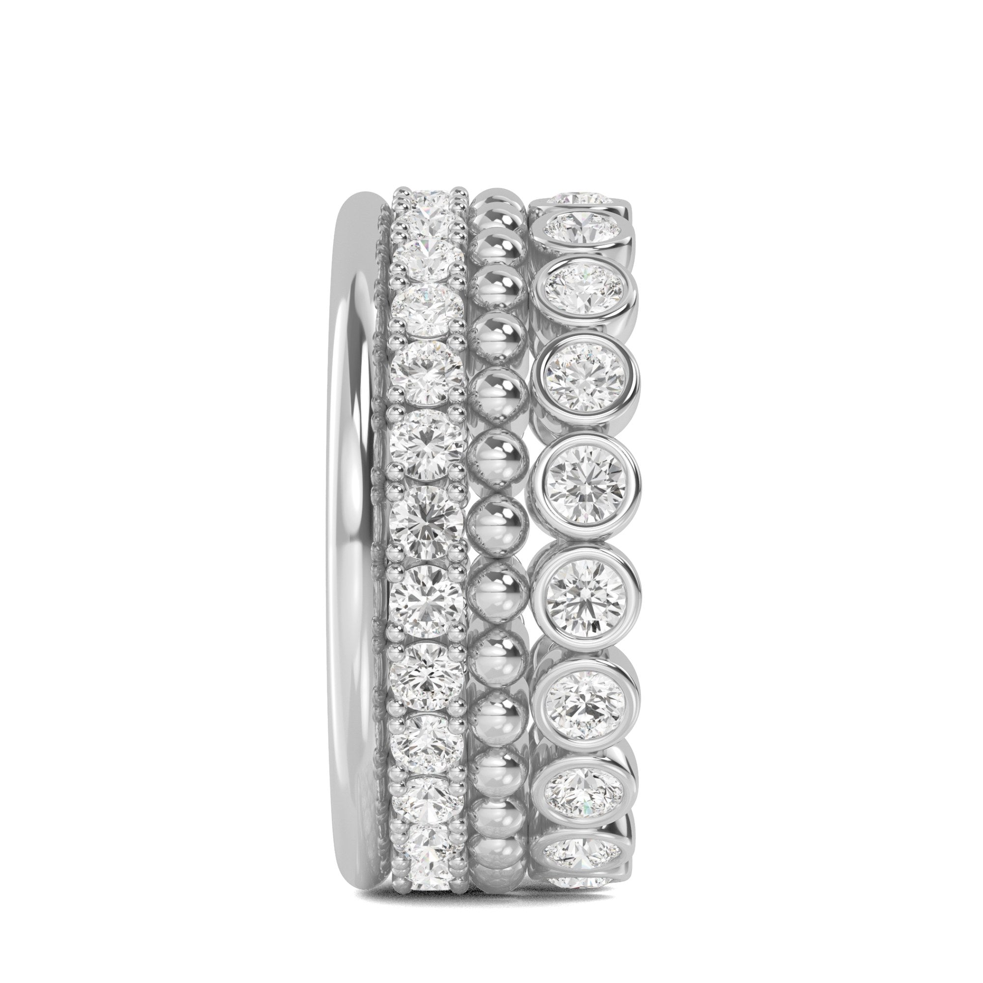 10kt white gold Ring Bel Viaggio Designs, LLC