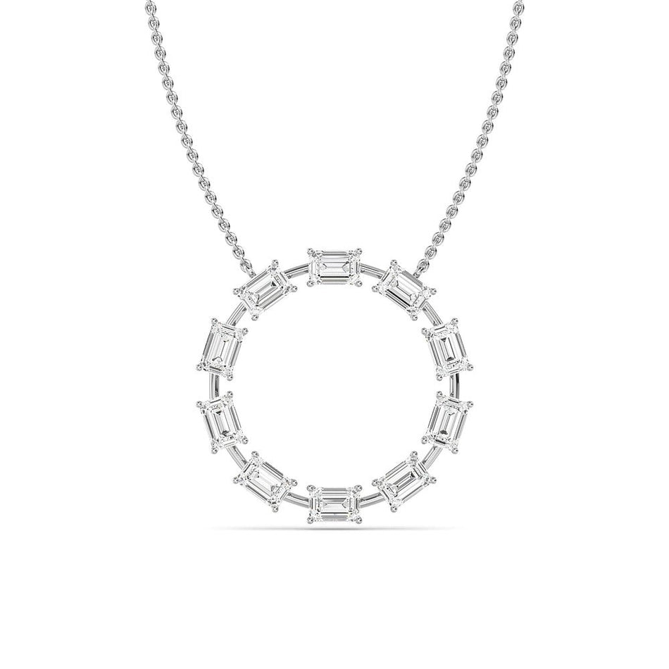 10kt white gold necklace Bel Viaggio Designs, LLC