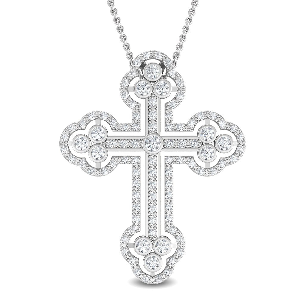 10kt white gold necklace Bel Viaggio Designs, LLC