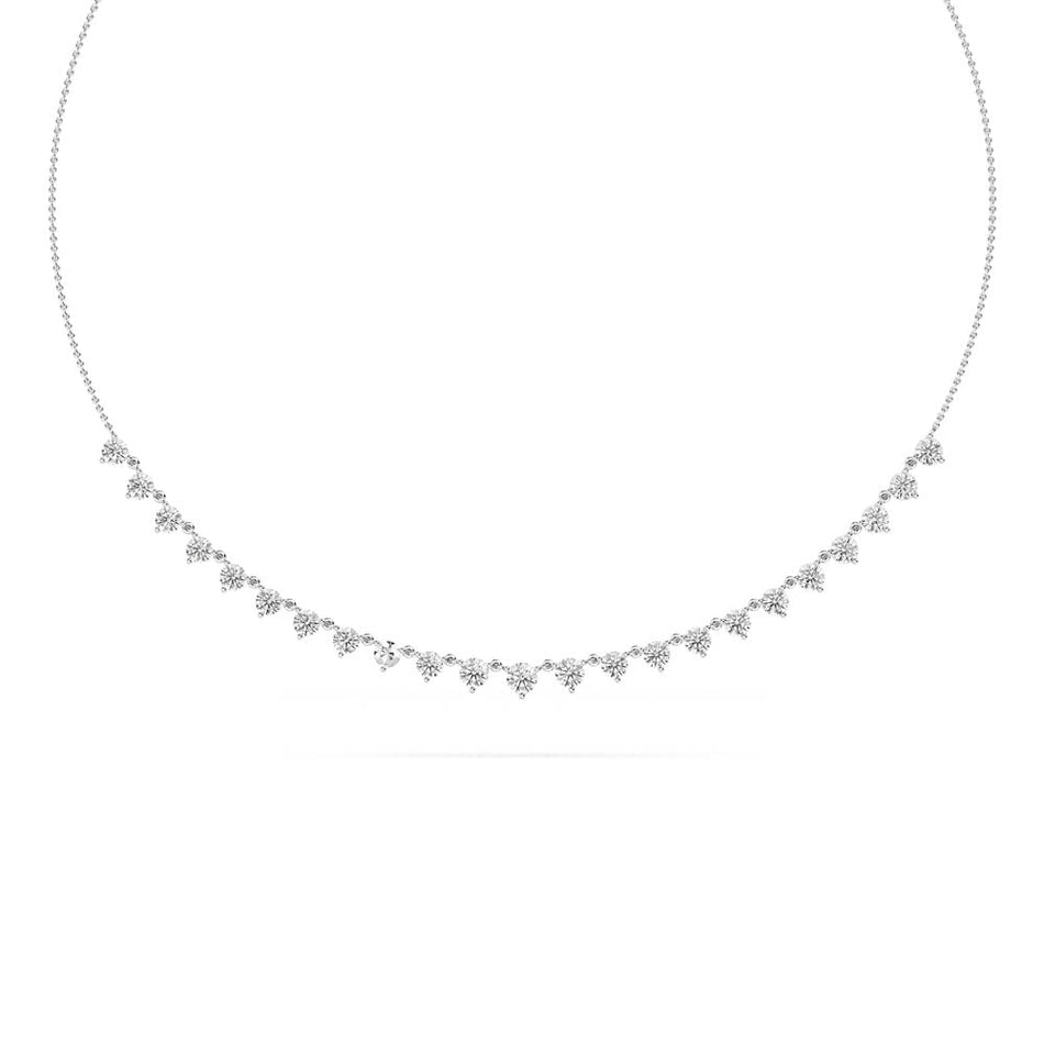 10kt white gold necklace Bel Viaggio Designs, LLC