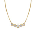 10kt yellow gold necklace Bel Viaggio Designs, LLC