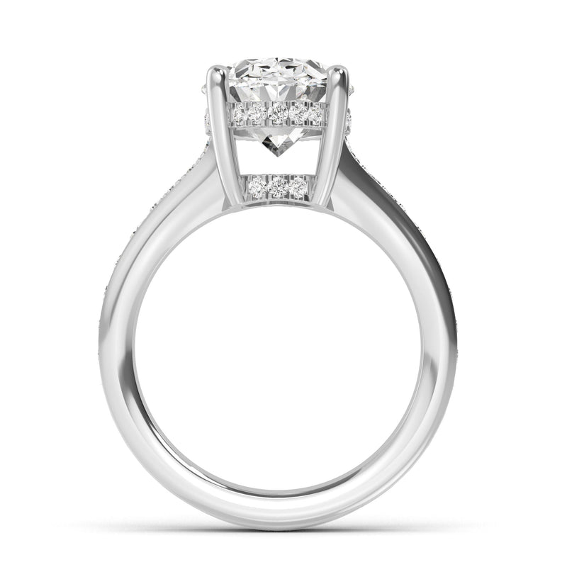 10kt white gold Ring Bel Viaggio Designs, LLC