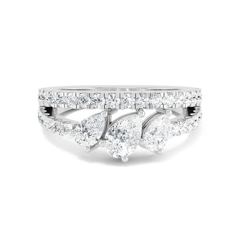 10kt white gold Ring Bel Viaggio Designs, LLC