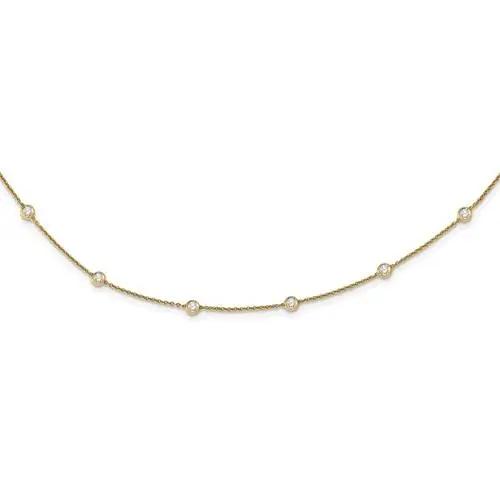 14 kt yellow gold necklace Bel Viaggio Designs, LLC