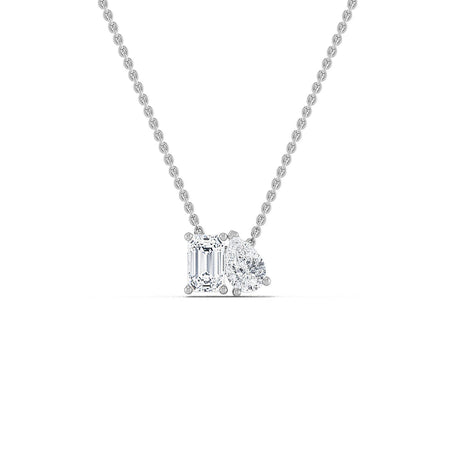 10kt white gold necklace Bel Viaggio Designs, LLC