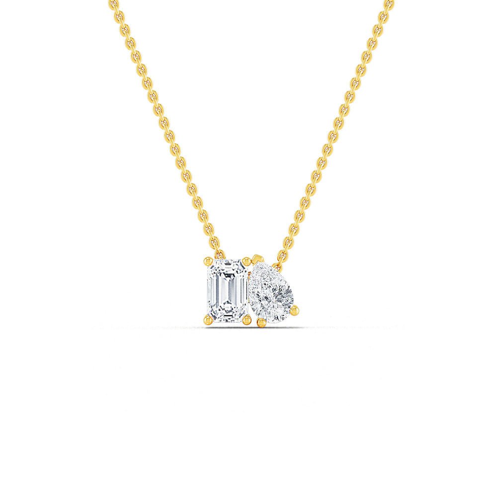 10kt yellow gold necklace Bel Viaggio Designs, LLC