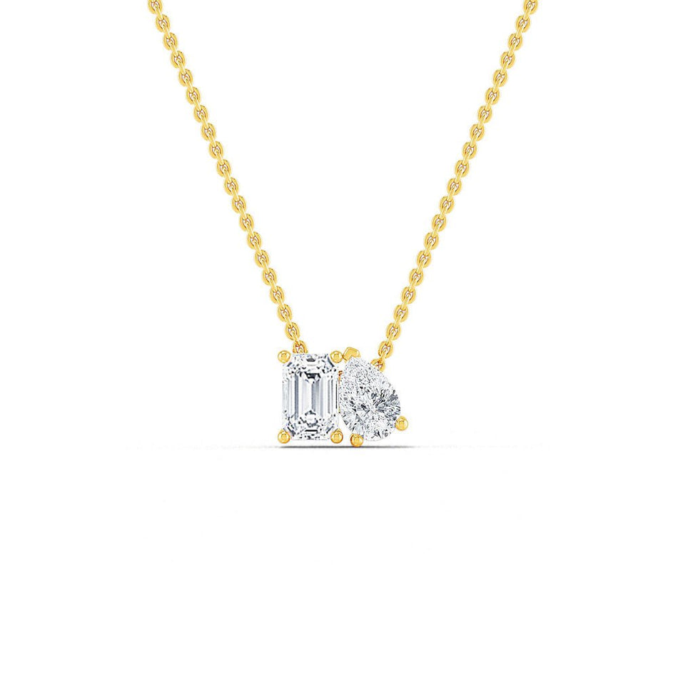 10kt yellow gold necklace Bel Viaggio Designs, LLC