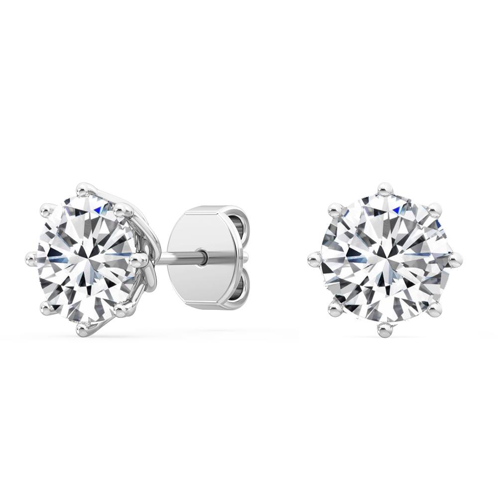 10kt white gold Earrings Bel Viaggio Designs, LLC