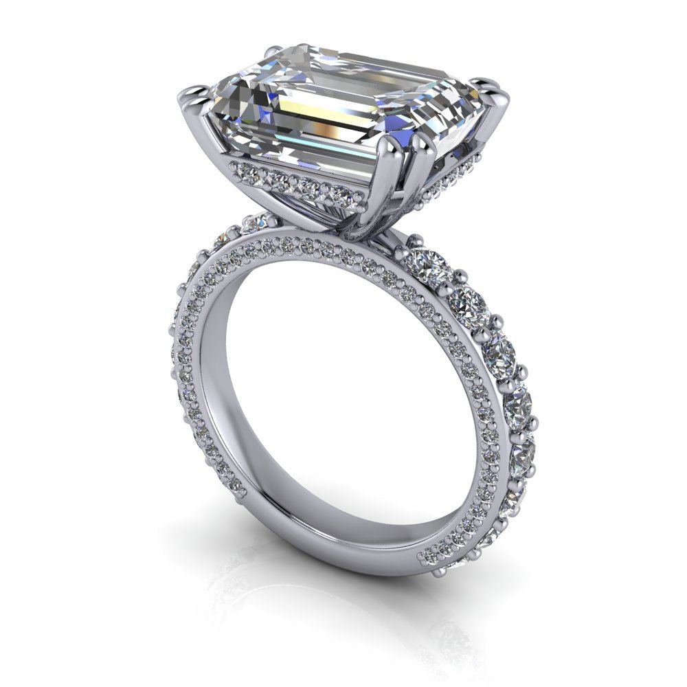 925 Silver Engagement Ring Bel Viaggio Designs, LLC