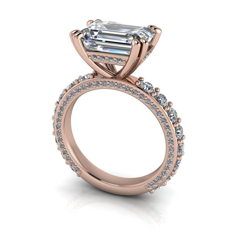 10kt rose gold Engagement Ring Bel Viaggio Designs, LLC