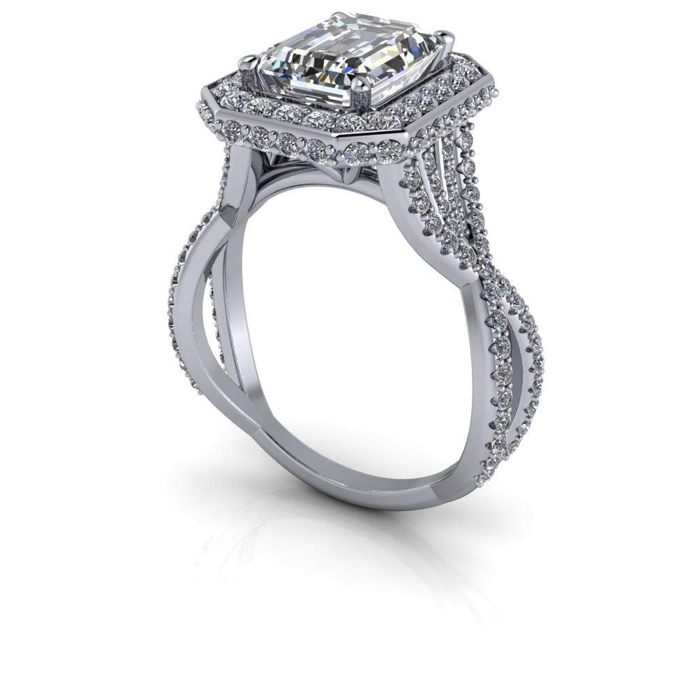 925 Silver Engagement Ring Bel Viaggio Designs, LLC