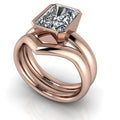 10kt Rose Gold Engagement Ring Bel Viaggio Designs, LLC