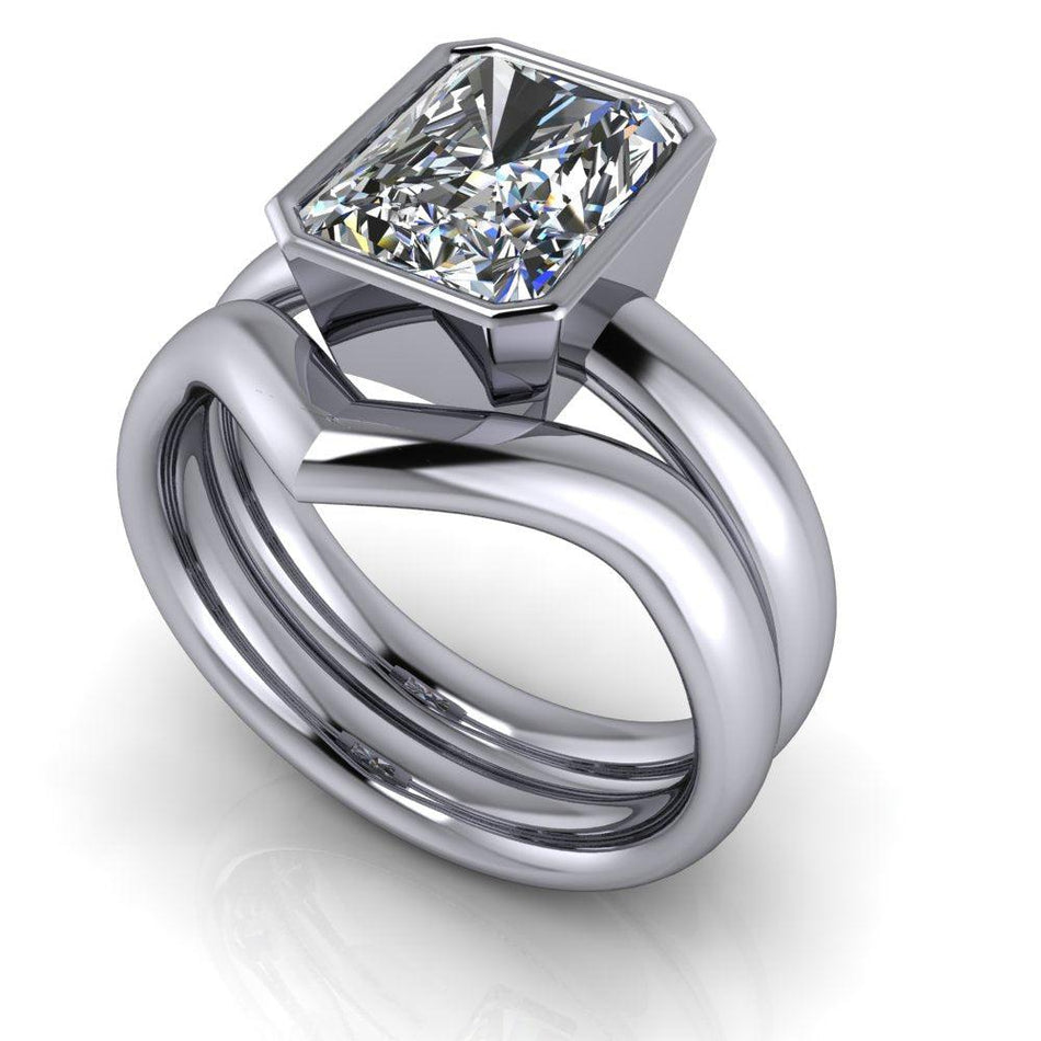 925 Silver Engagement Ring Bel Viaggio Designs, LLC